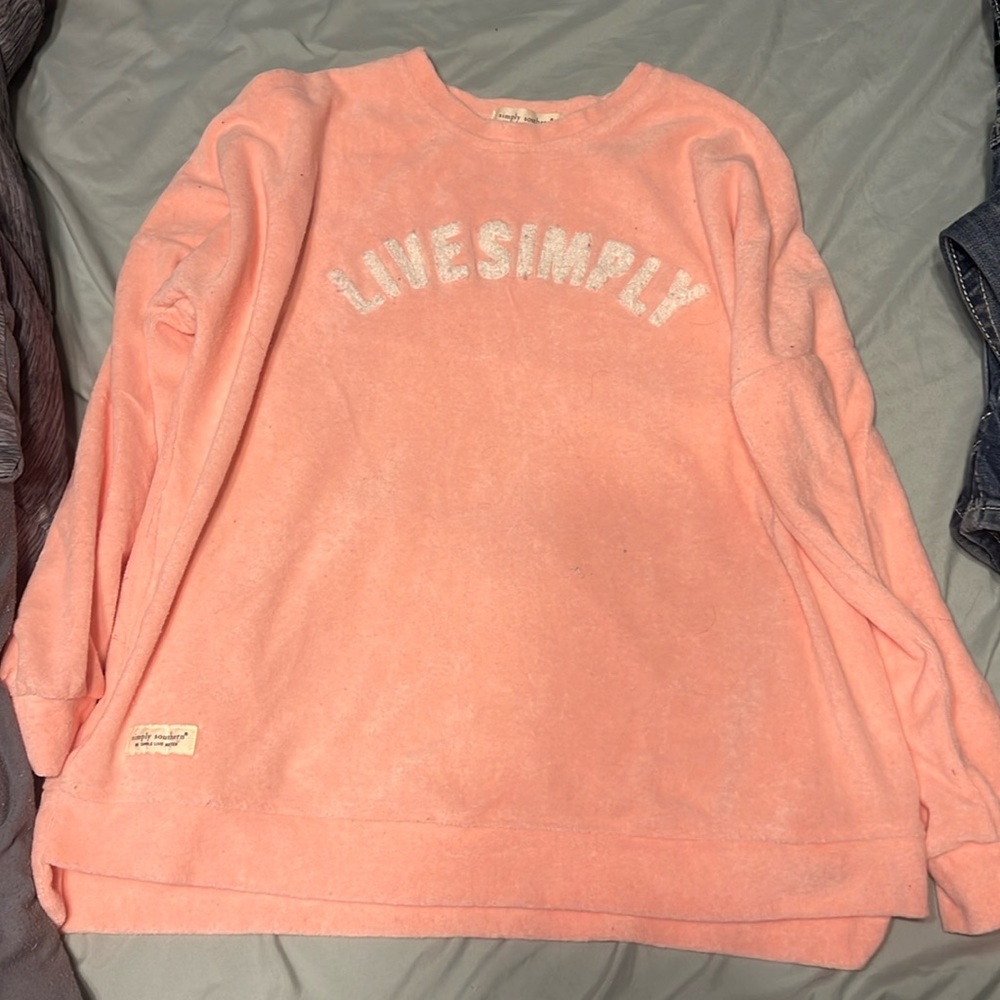 Simply Southern Terrycloth Sweatshirt